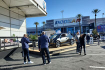 BMW stánek na veletrhu CES v Las Vegas