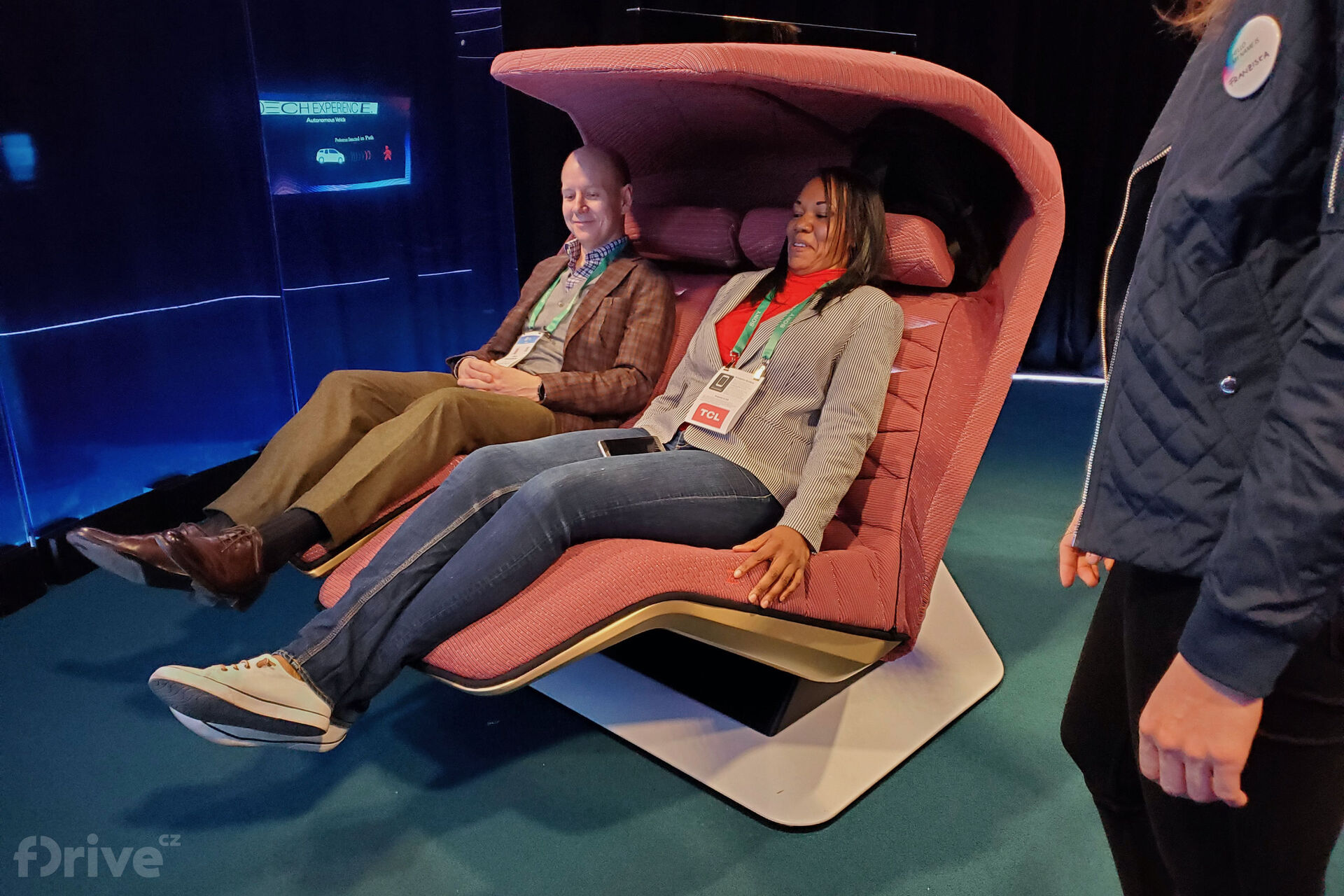 BMW stánek na veletrhu CES v Las Vegas