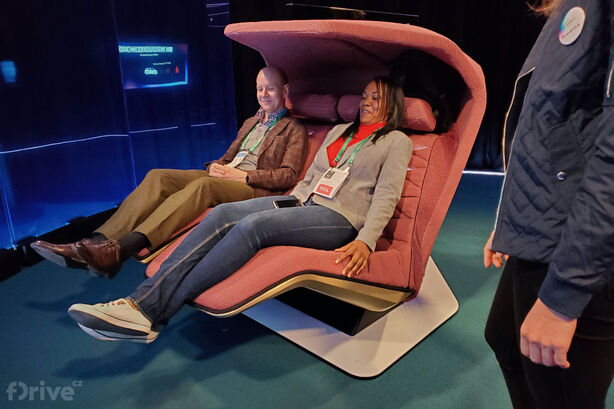 BMW stánek na veletrhu CES v Las Vegas