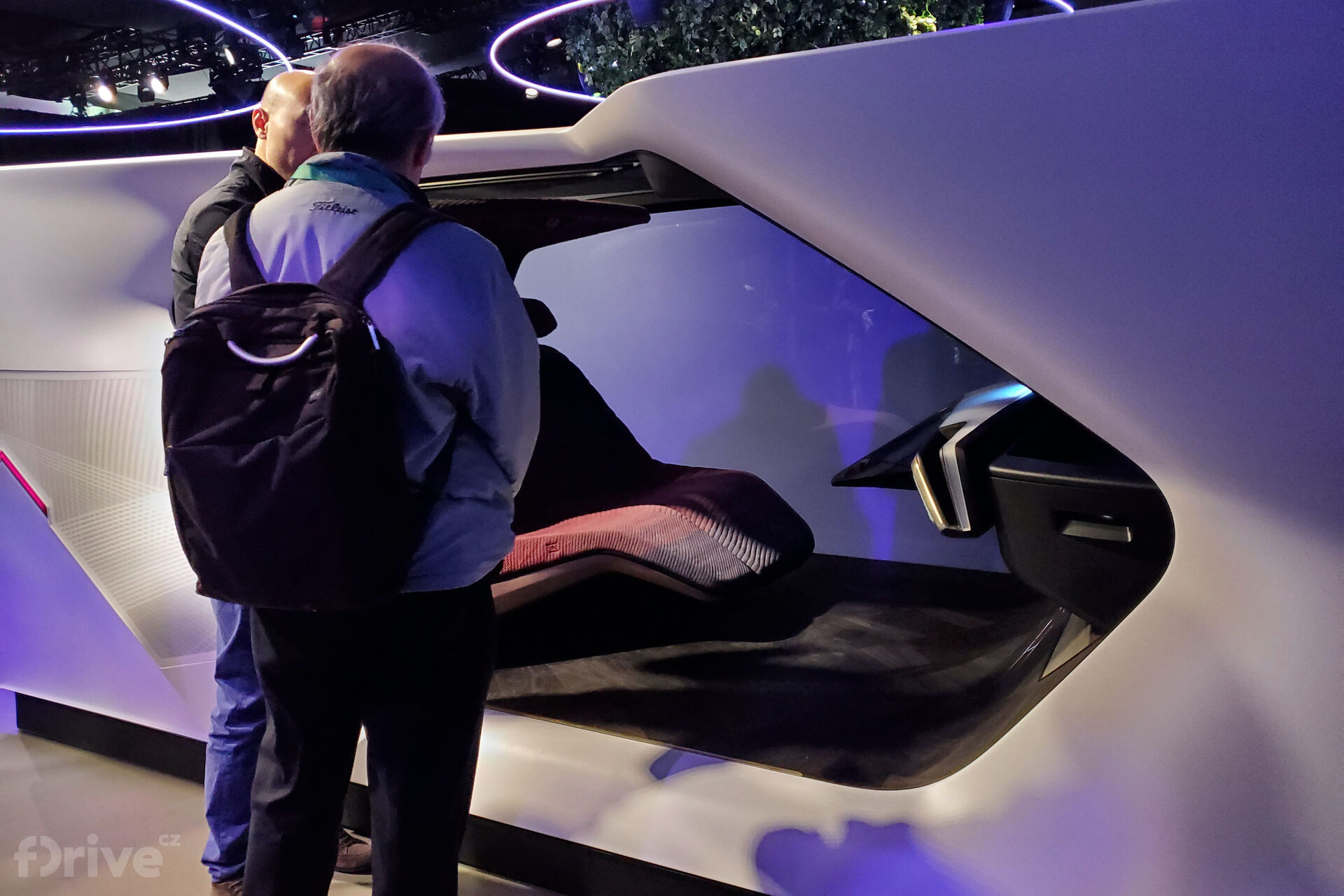 BMW stánek na veletrhu CES v Las Vegas