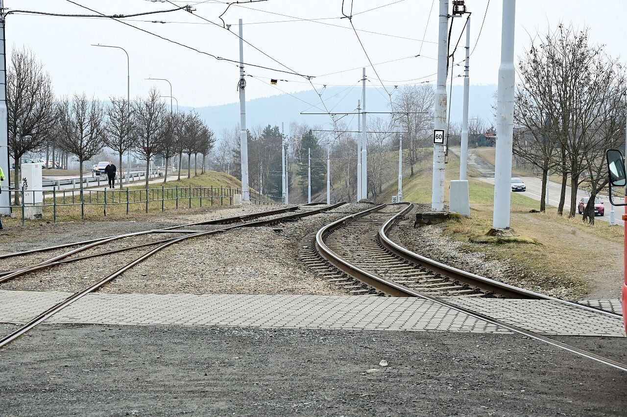Brno začalo stavět tramvajovou trať na Kamechy