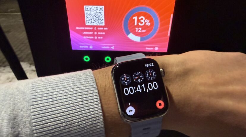 Čas do začátku nabíjení přes Plug & Charge