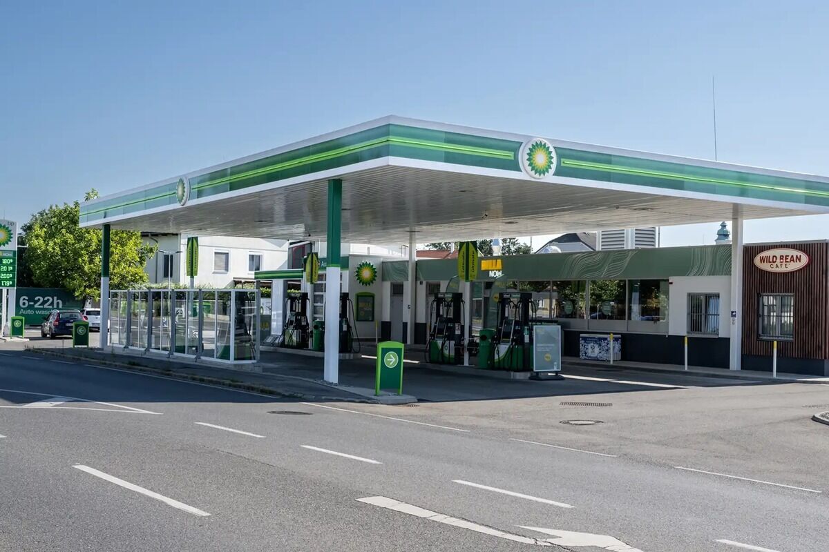 Čerpací stanice BP v Rakousku