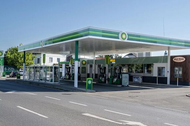 Čerpací stanice BP v Rakousku