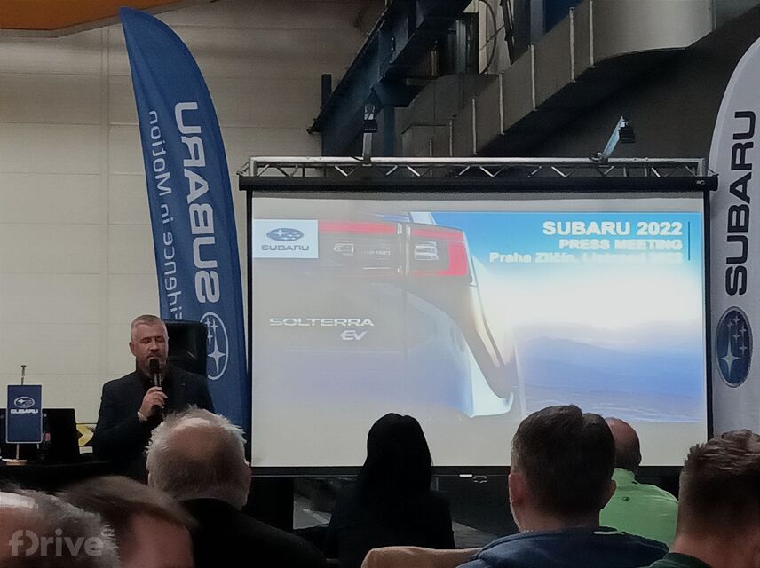 české představení Subaru Solterra