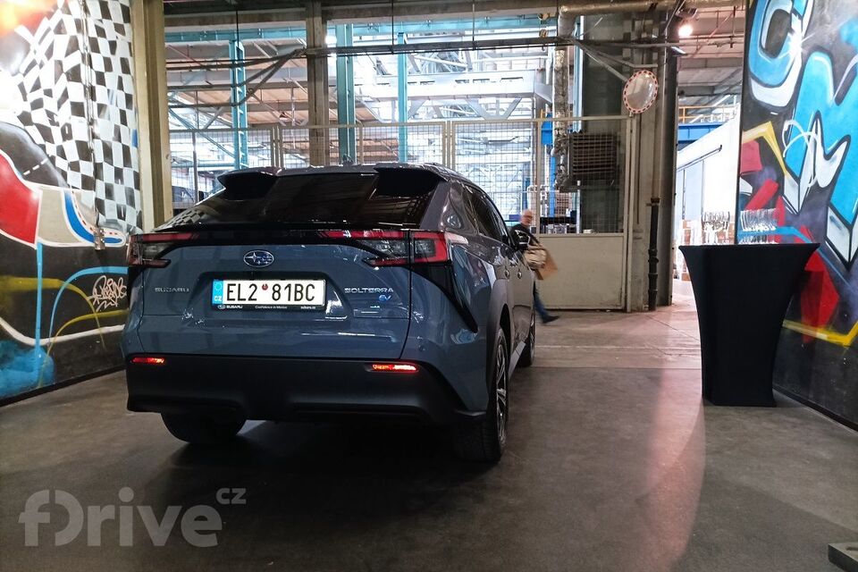 české představení Subaru Solterra
