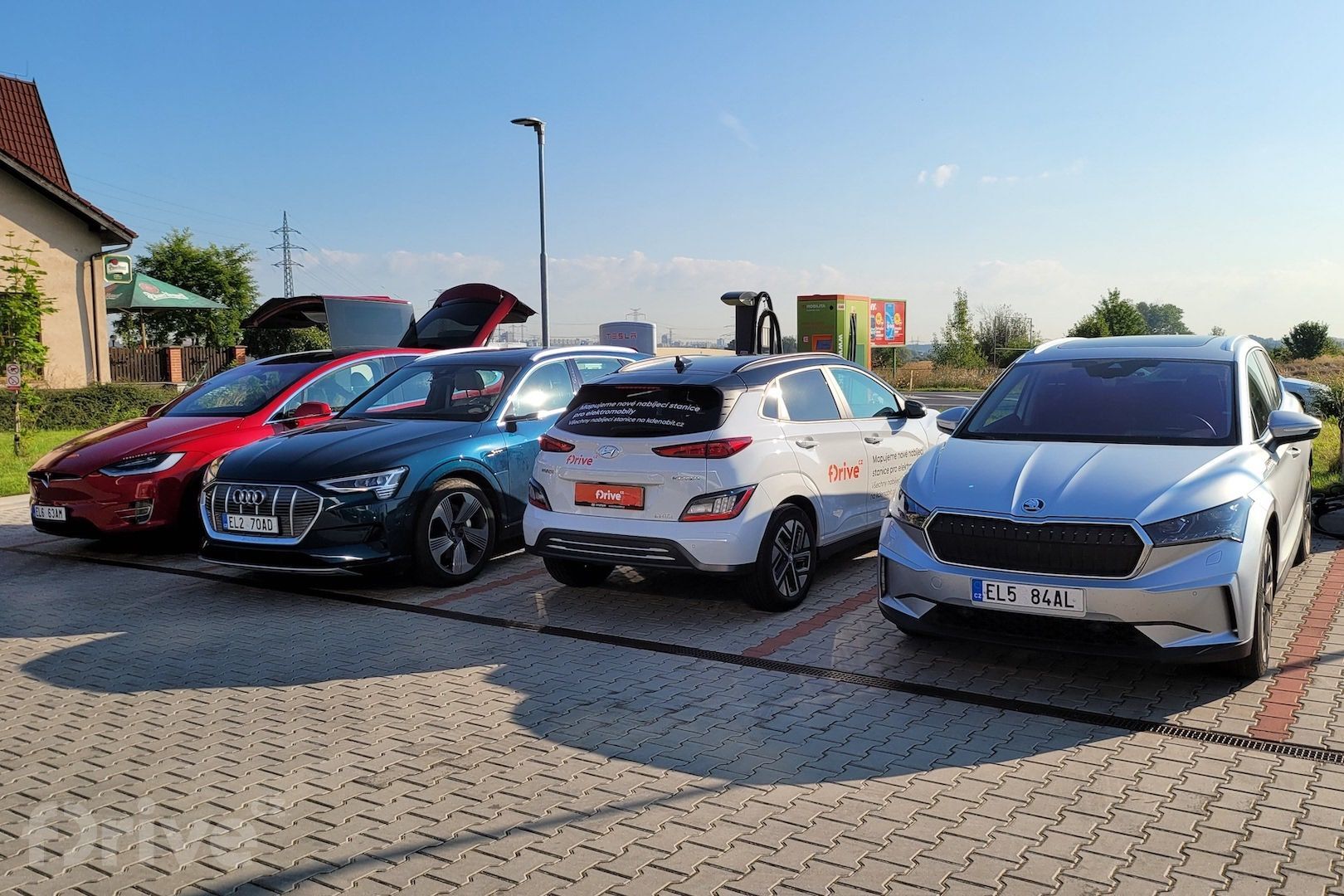 Cesta do Chorvatska  - Audi e-tron