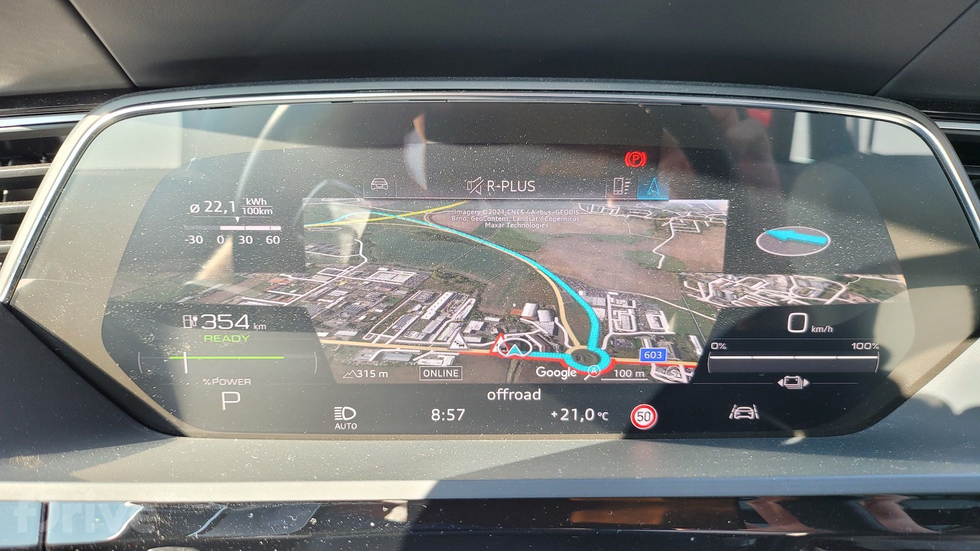 Cesta do Chorvatska  - Audi e-tron