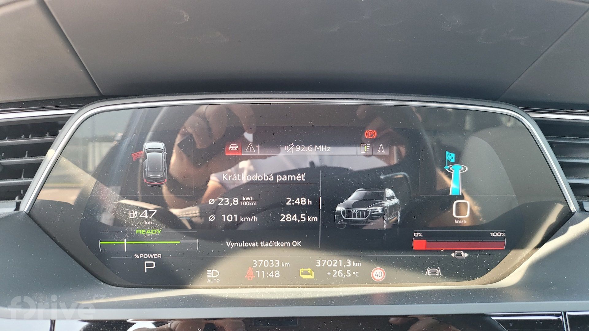 Cesta do Chorvatska  - Audi e-tron