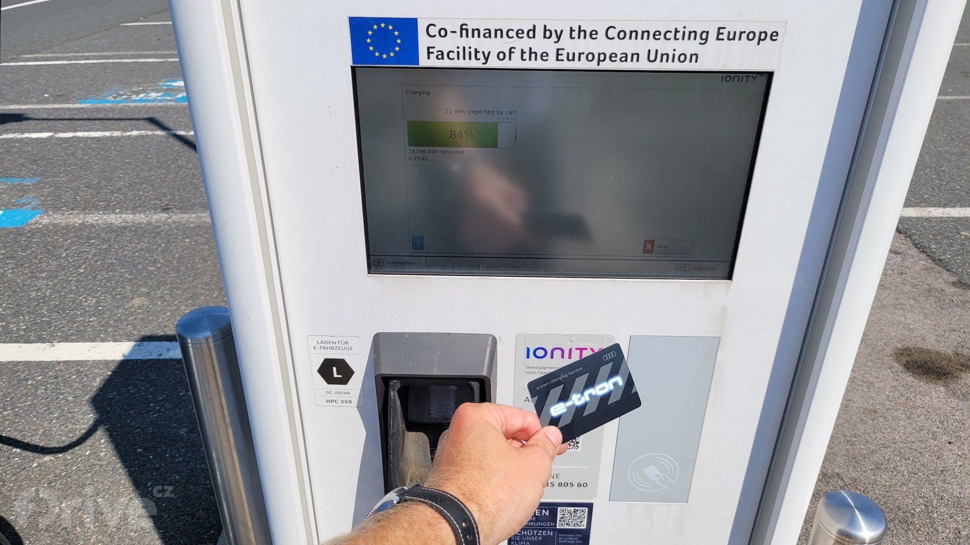 Cesta do Chorvatska  - Audi e-tron