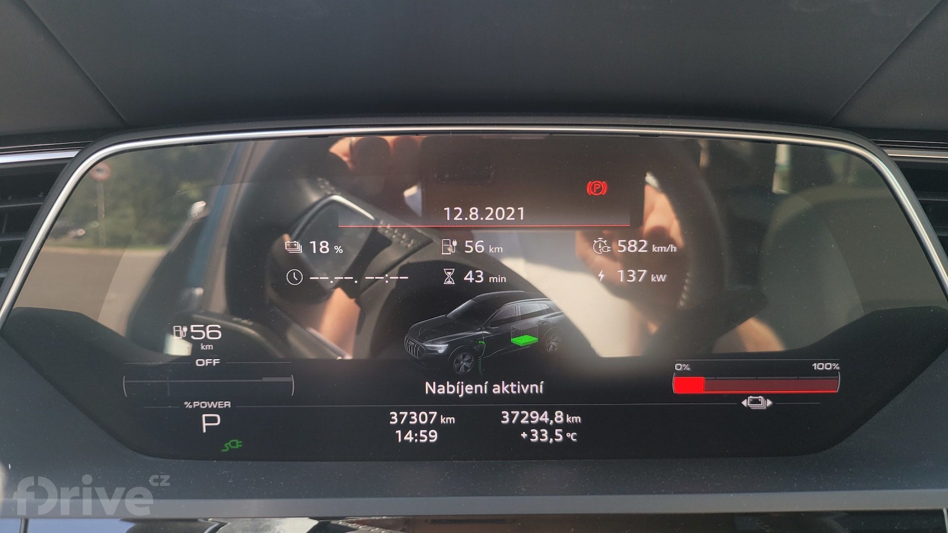 Cesta do Chorvatska  - Audi e-tron