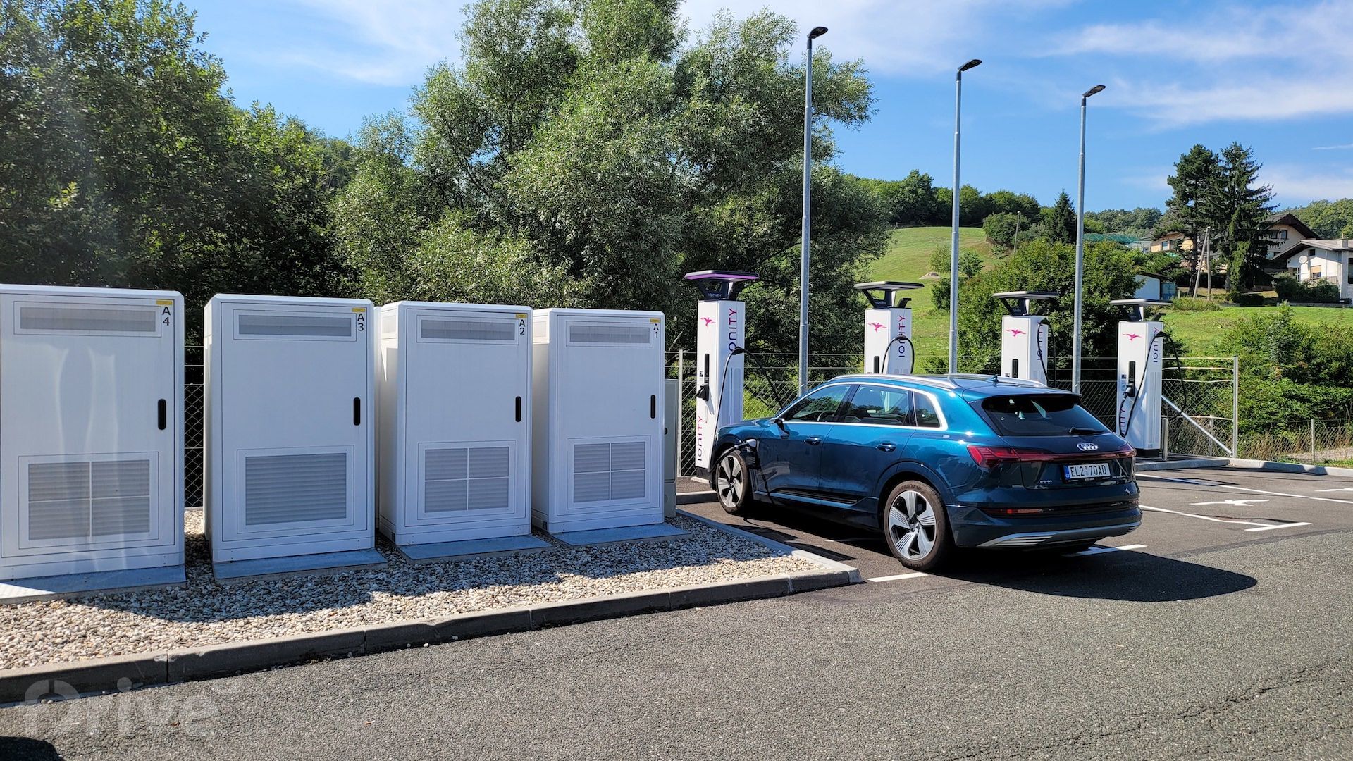 Cesta do Chorvatska  - Audi e-tron