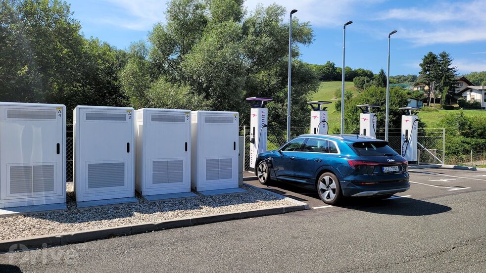 Cesta do Chorvatska  - Audi e-tron