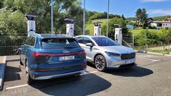 Cesta do Chorvatska  - Audi e-tron