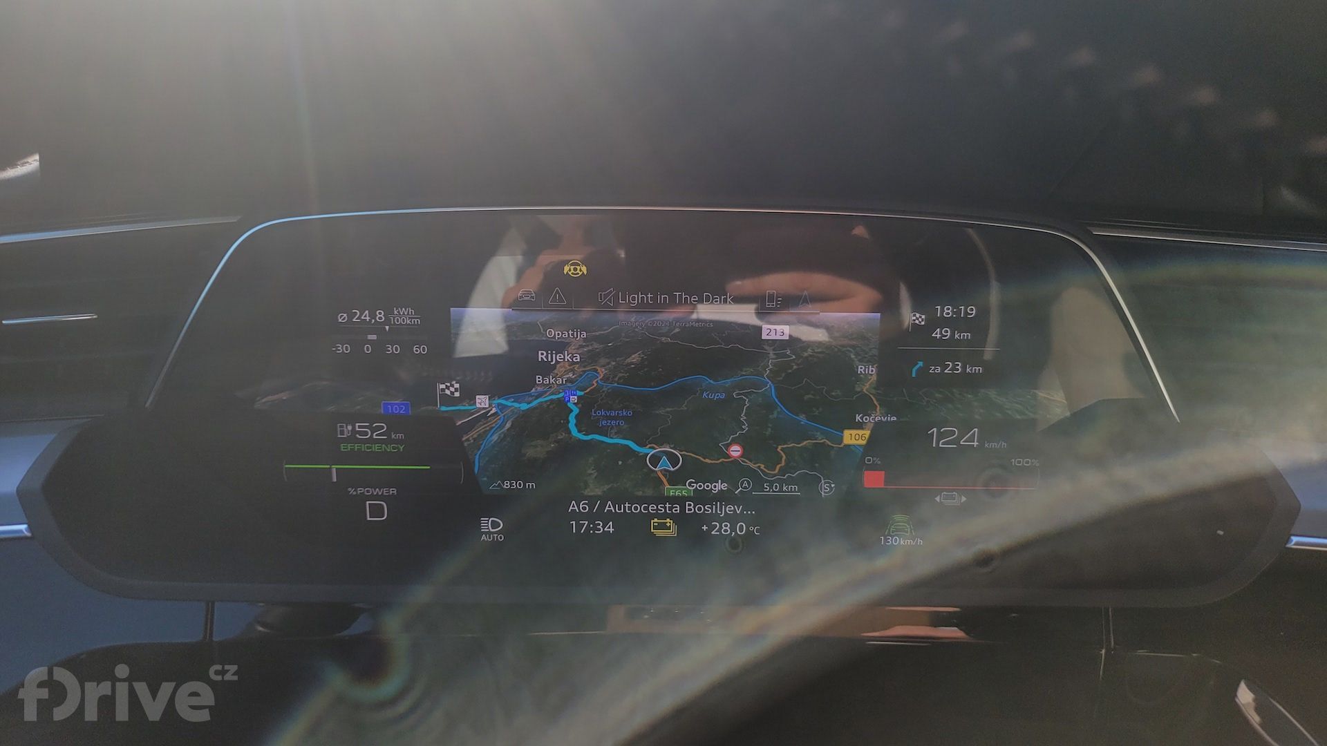 Cesta do Chorvatska  - Audi e-tron