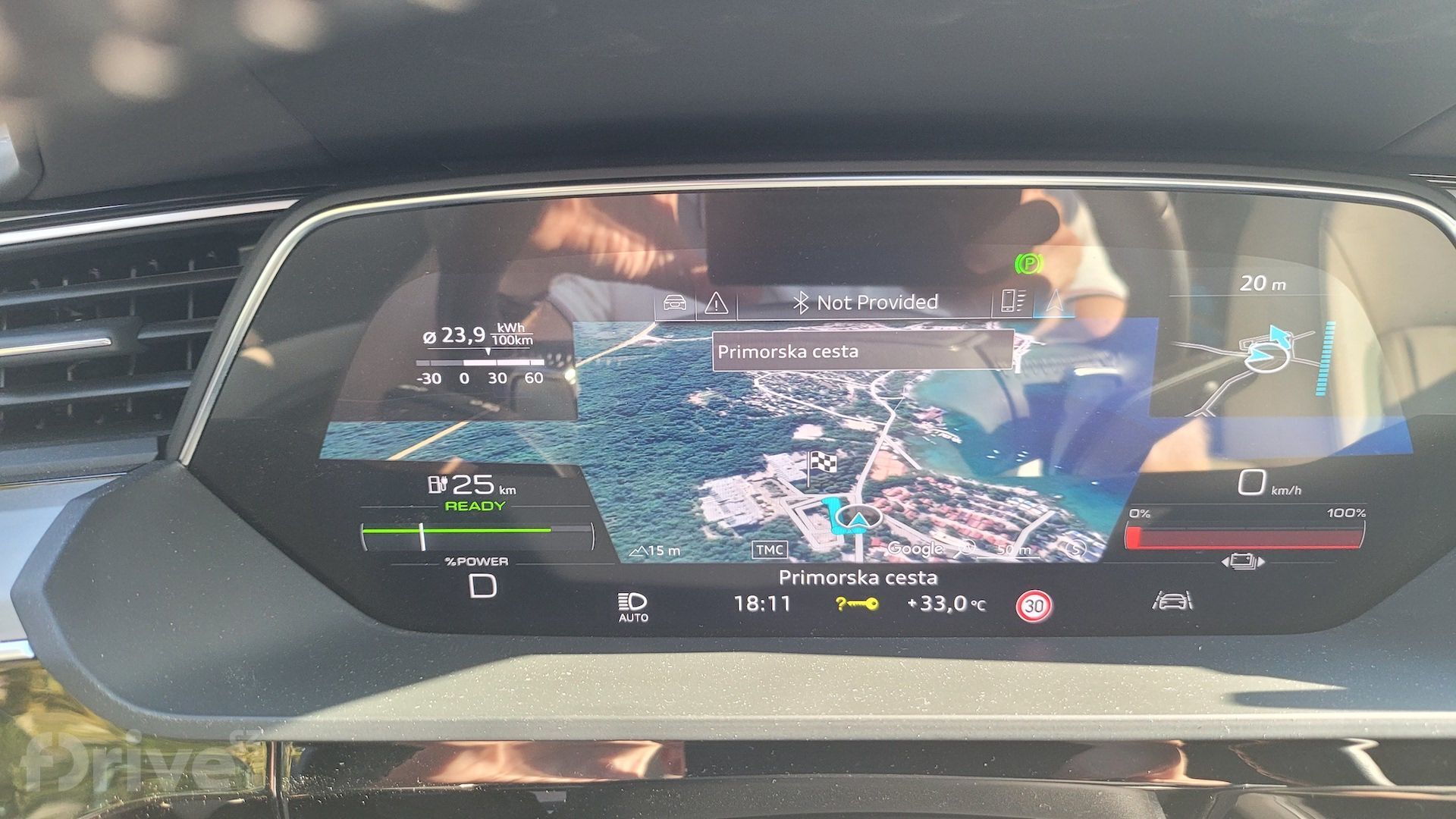 Cesta do Chorvatska  - Audi e-tron