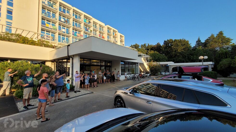 Cesta do Chorvatska  - Audi e-tron