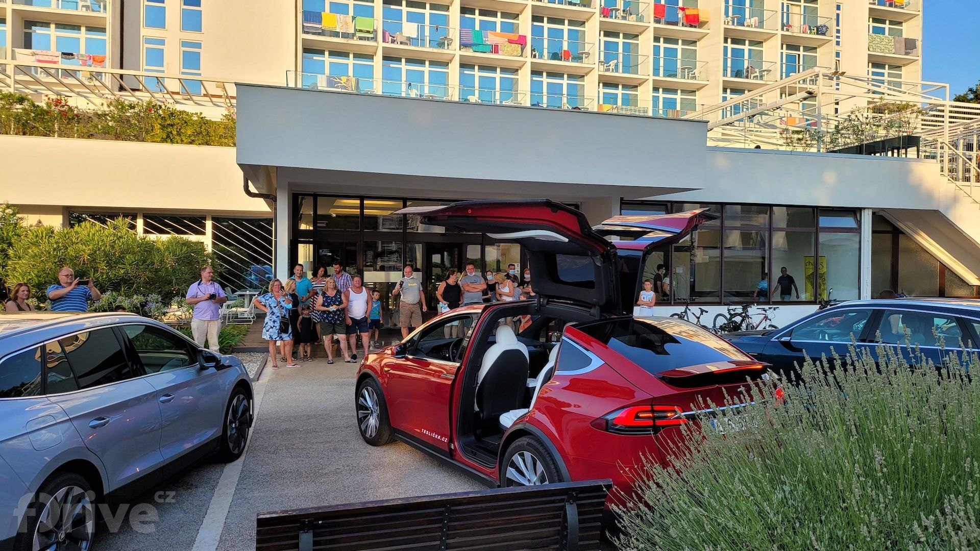 Cesta do Chorvatska  - Audi e-tron