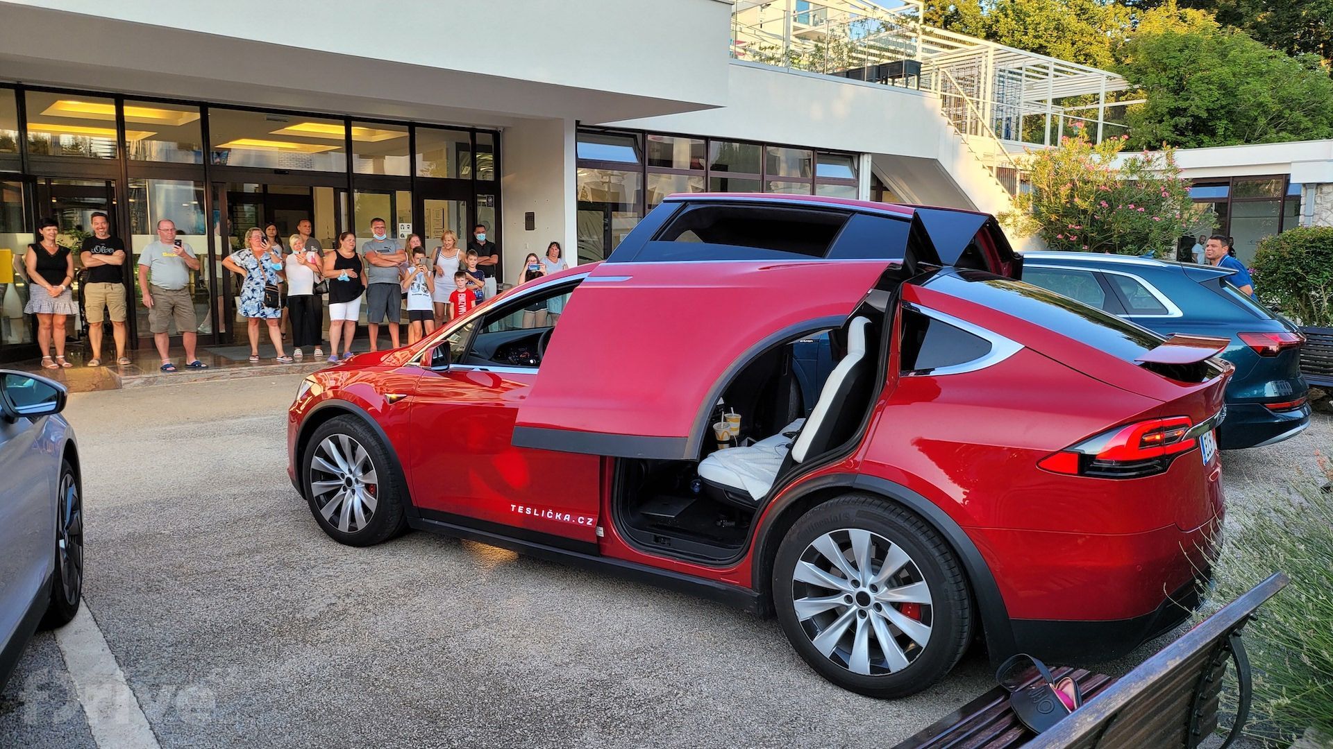 Cesta do Chorvatska  - Audi e-tron