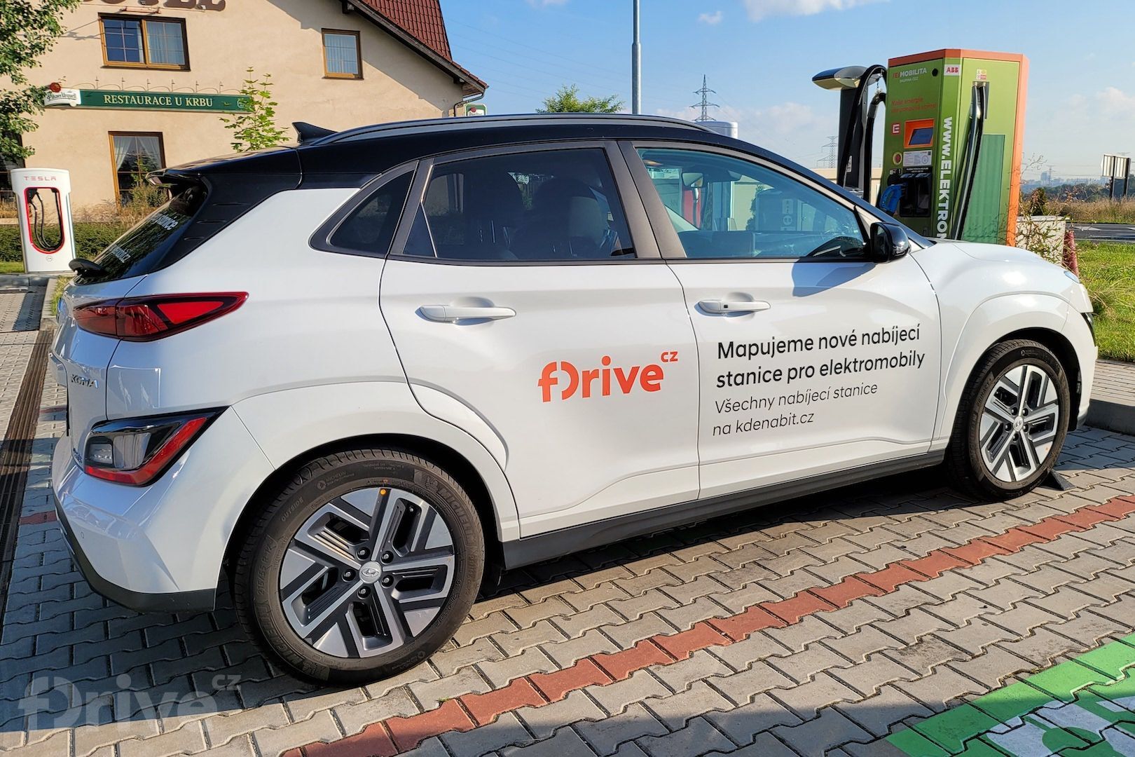 Cesta do Chorvatska - Hyundai Kona