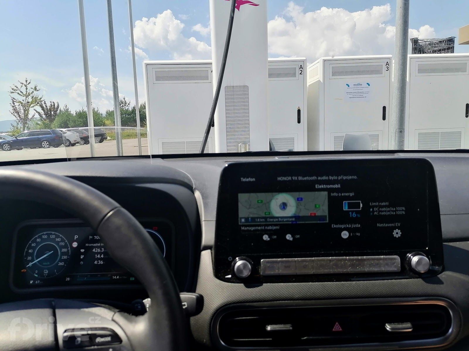 Cesta do Chorvatska - Hyundai Kona