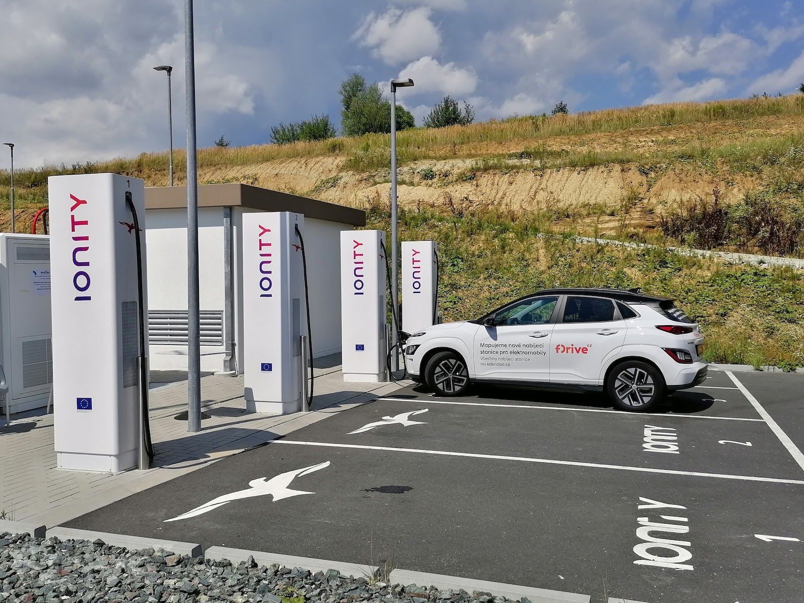 Cesta do Chorvatska - Hyundai Kona