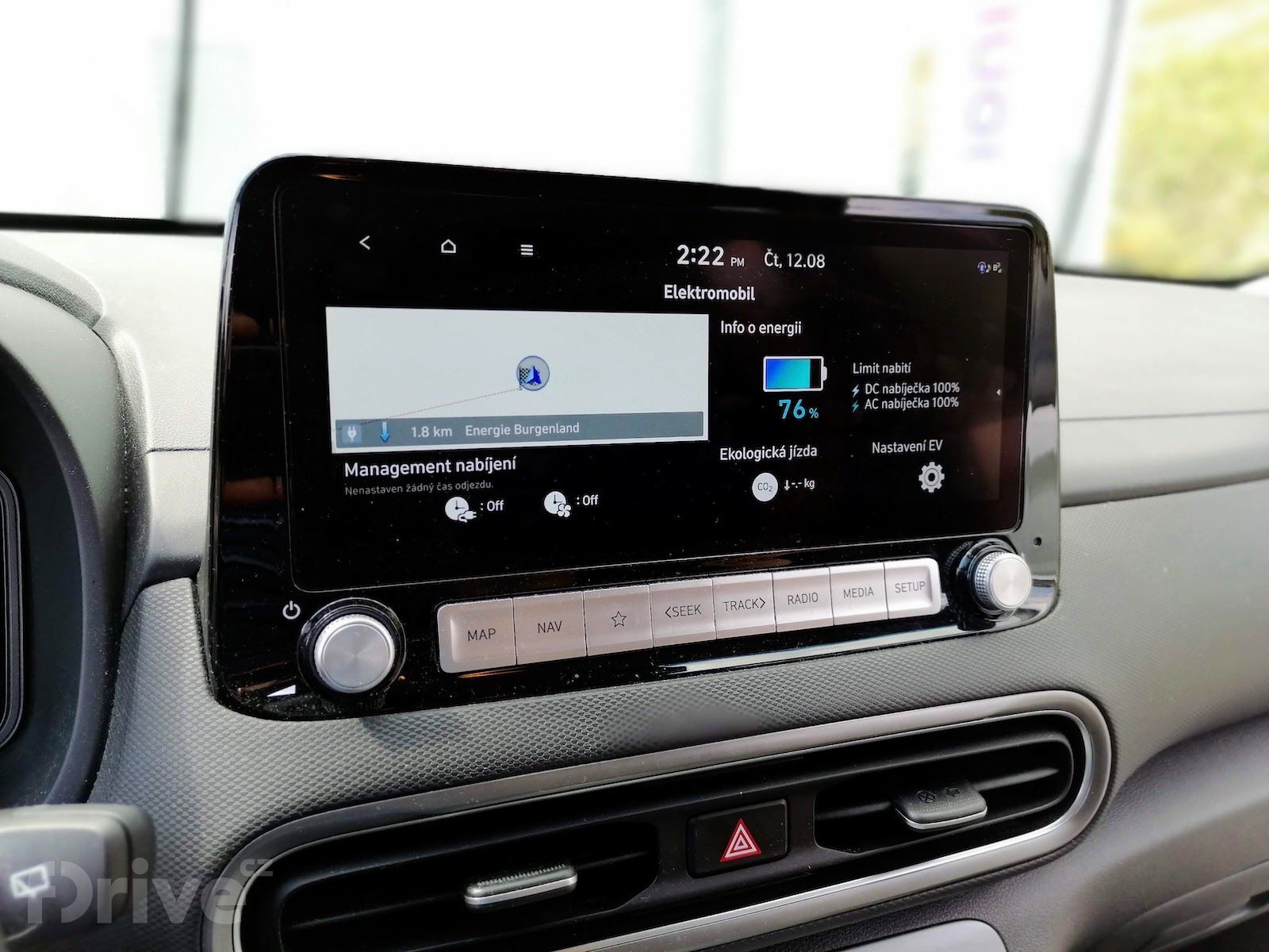 Cesta do Chorvatska - Hyundai Kona