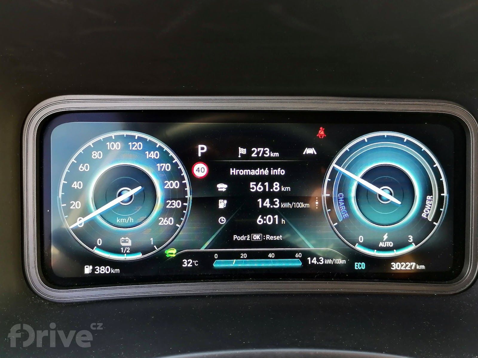 Cesta do Chorvatska - Hyundai Kona