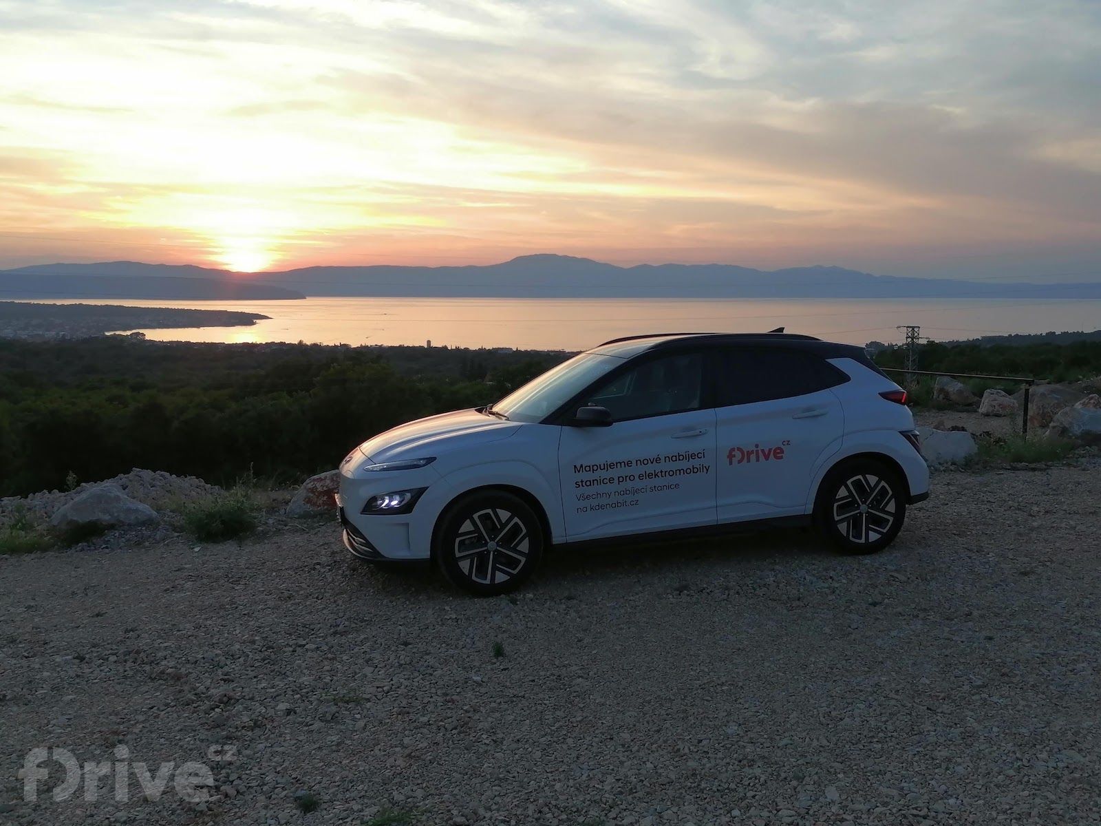 Cesta do Chorvatska - Hyundai Kona