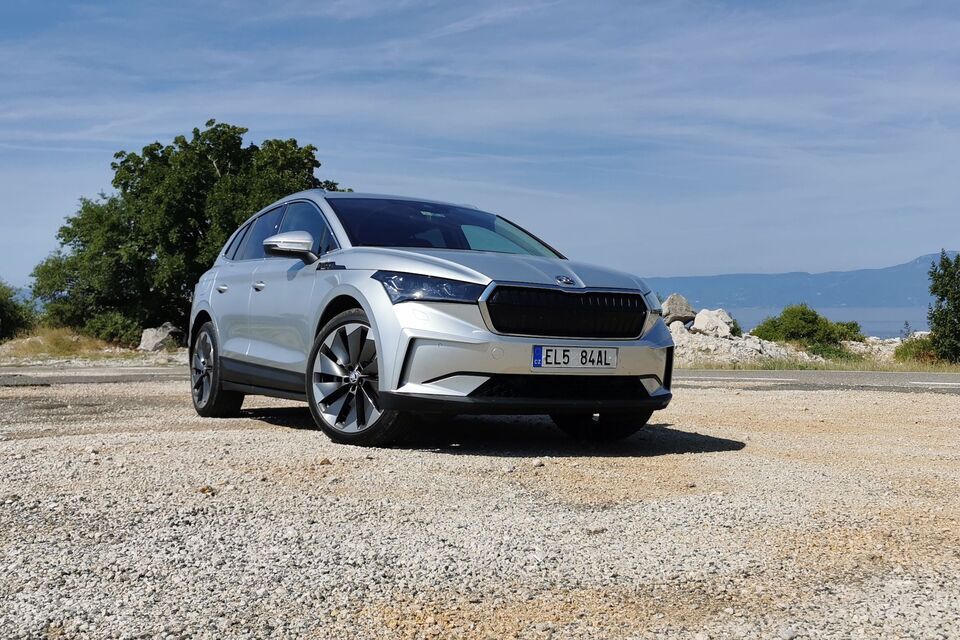 Cesta do Chorvatska - Škoda Enyaq iV