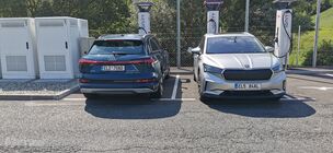 Cesta do Chorvatska - Škoda Enyaq iV