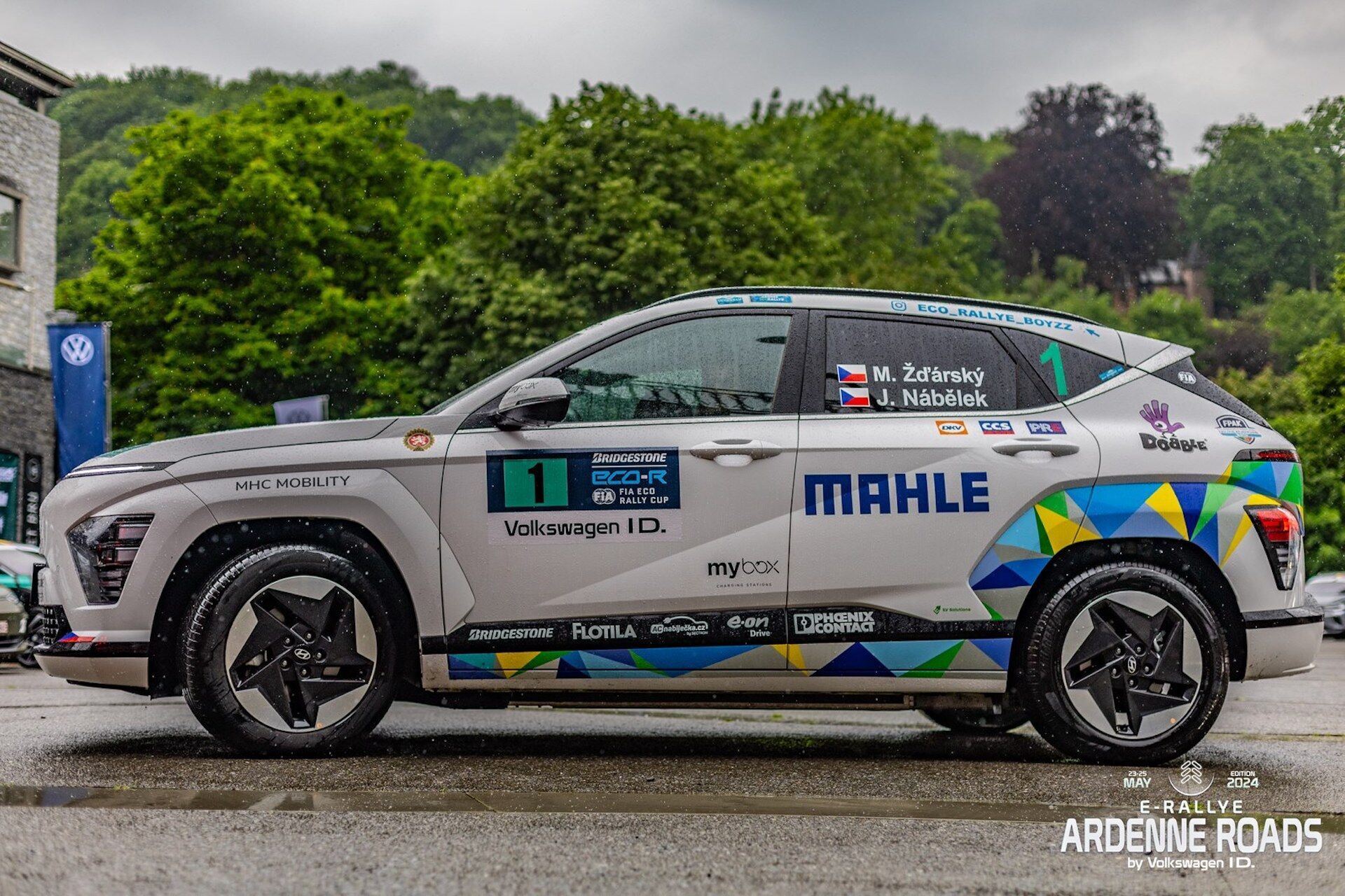 Čěští reprezentanti na Ardenne Roads ecoRally