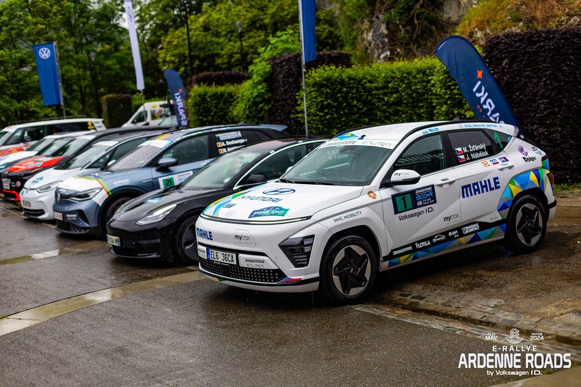 Čěští reprezentanti na Ardenne Roads ecoRally