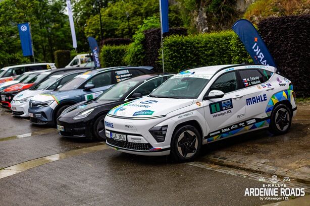 Čěští reprezentanti na Ardenne Roads ecoRally