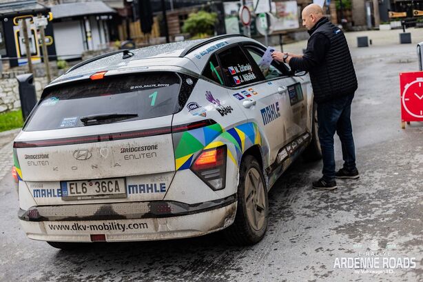 Čěští reprezentanti na Ardenne Roads ecoRally