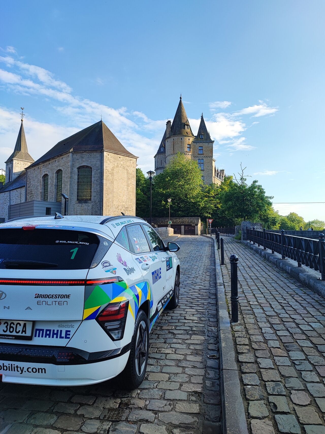 Čěští reprezentanti na Ardenne Roads ecoRally