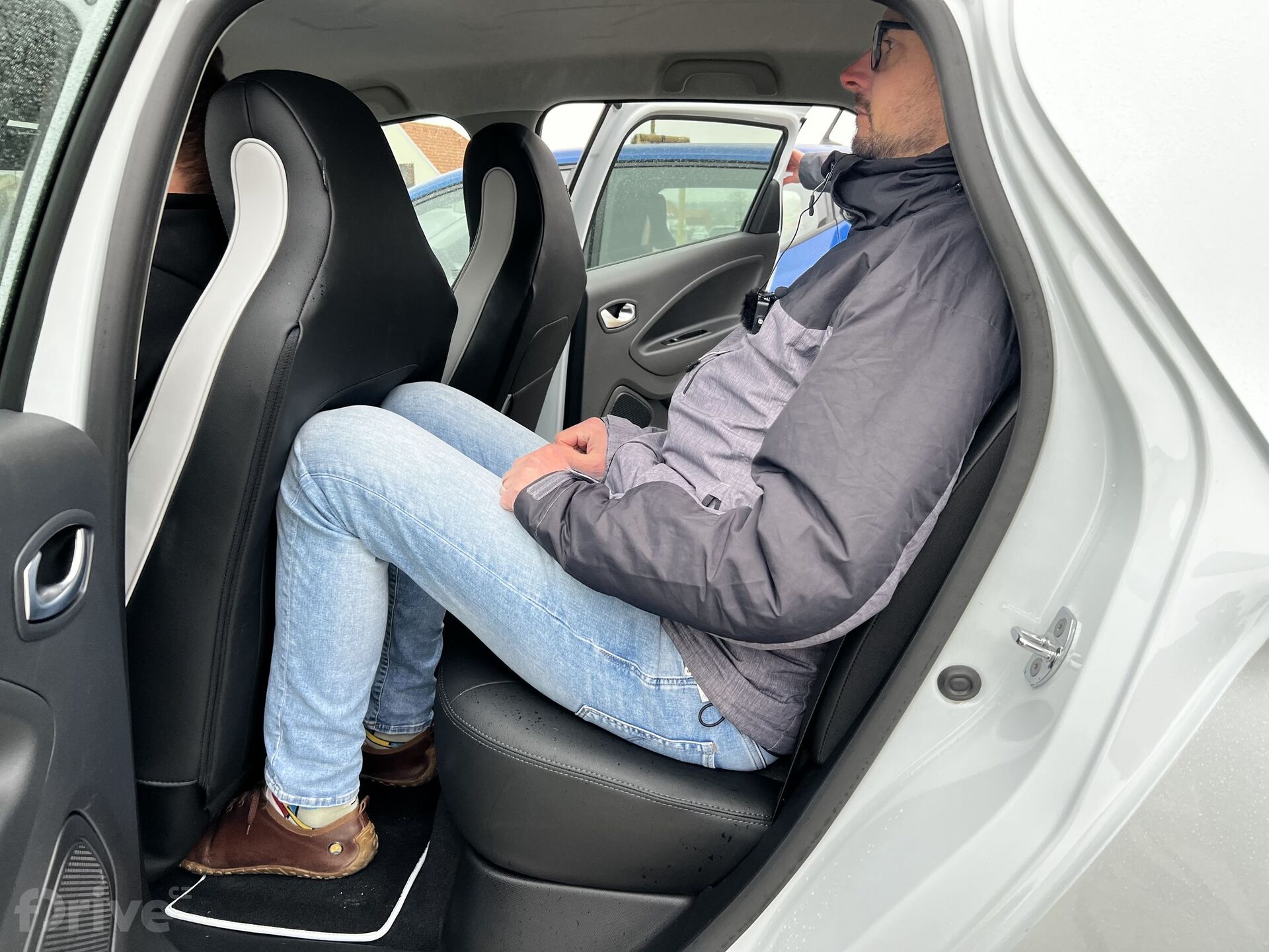 Cestující v Renault ZOE