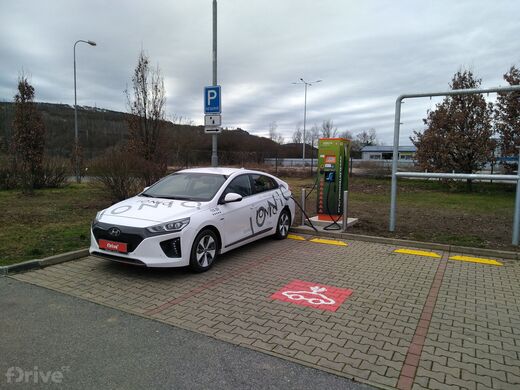 ČEZ, Beroun, Obchodní ul., OC Kaufland