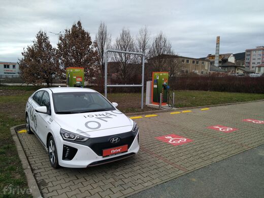 ČEZ, Beroun, Obchodní ul., OC Kaufland