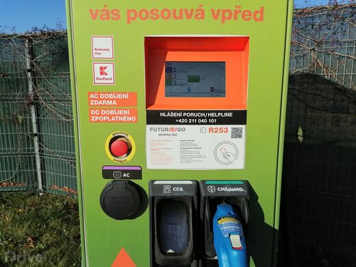 ČEZ, Bohumín, ul. 9. května, hypermarket Kaufland