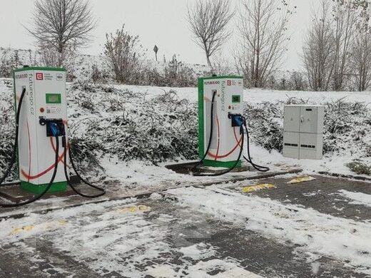 ČEZ, dálnice D1, exit 236 odpočívka Ivanovice na Hané, KFC