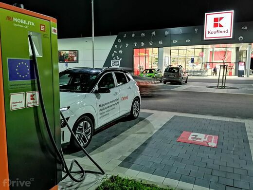 ČEZ, Humpolec, Kaufland, Okružní ul.