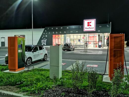 ČEZ, Humpolec, Kaufland, Okružní ul.