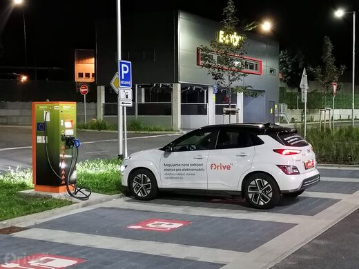 ČEZ, Humpolec, Kaufland, Okružní ul.