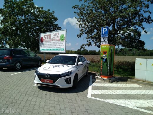 ČEZ, Jaroměř, Hradecká ul., ČS Benzina