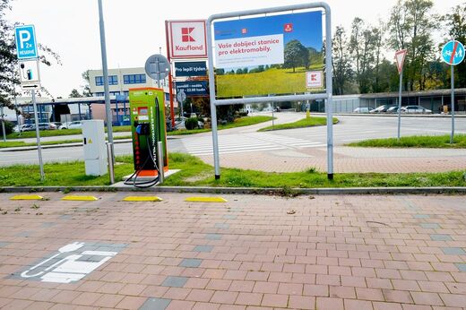 ČEZ, Kaufland Zábřeh na Moravě, Leštinská ul.