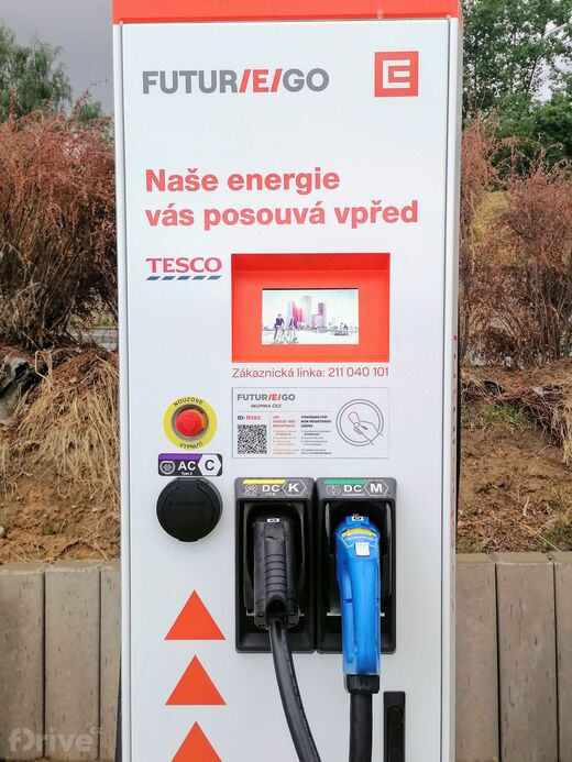 ČEZ, Klatovy, Domažlická ul., Tesco