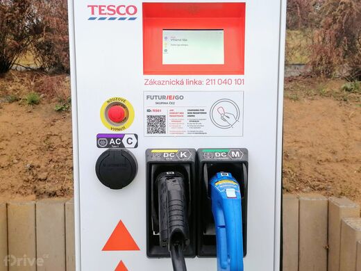 ČEZ, Klatovy, Domažlická ul., Tesco