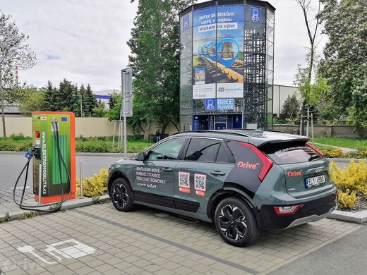 ČEZ, Kolín, ul. Dukelských hrdinů, vlakové nádraží Kolín