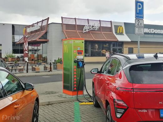 ČEZ, Most, Velebudická ul., McDonald´s